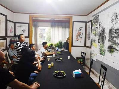 水墨·郫都創作交流會在醉荷堂藝術工作室圓滿召開，共繪新時代文化圖景