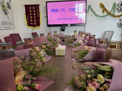 情暖三月·花漾生活 | 穗東街舉辦婦女節禁毒主題插花藝術交流活動