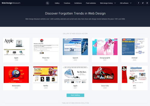 時光隧道中的網(wǎng)頁設(shè)計博物館 撥號年代的回響與計算機網(wǎng)絡(luò)工程的延續(xù)